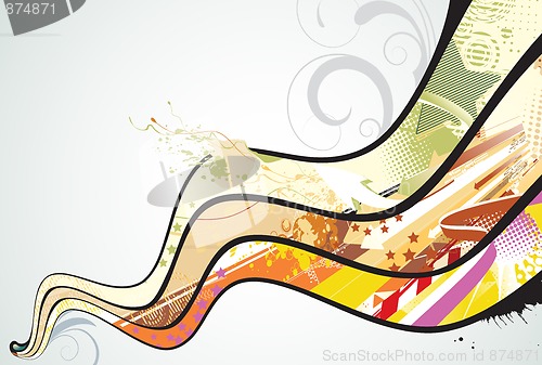 Image of funky background