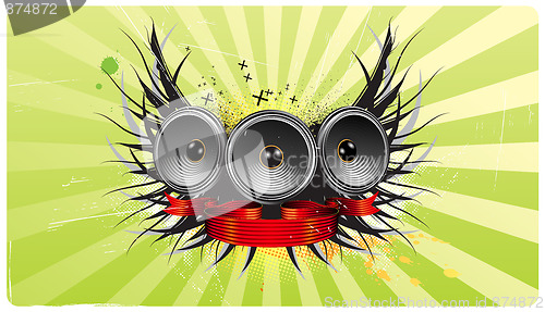Image of  abstract party design