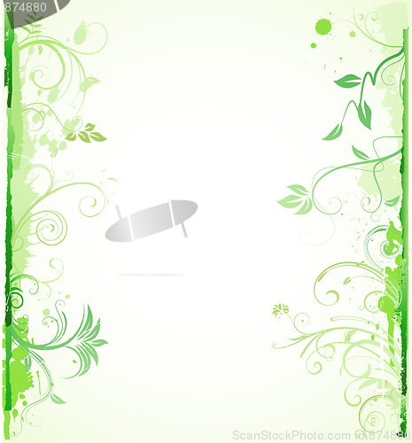 Image of Floral Decorative background