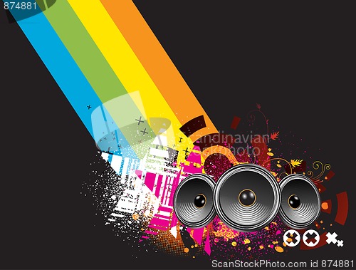 Image of abstract party design