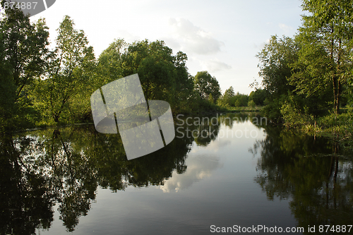 Image of River at the evening