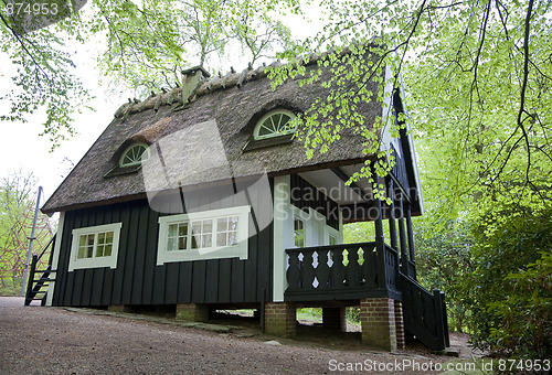 Image of Beautiful thatched house