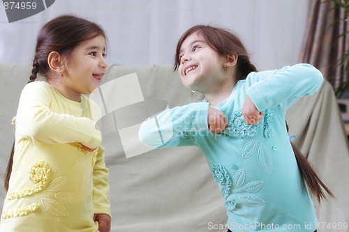 Image of Girls playing