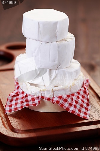 Image of stack of cheese