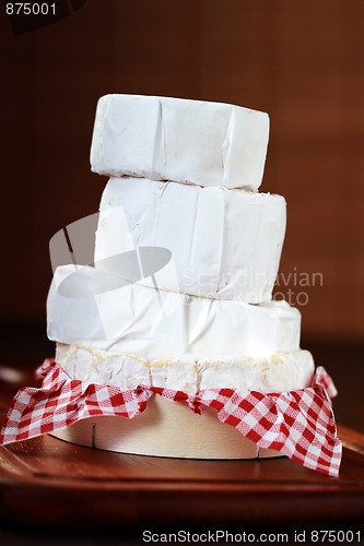 Image of stack of cheese