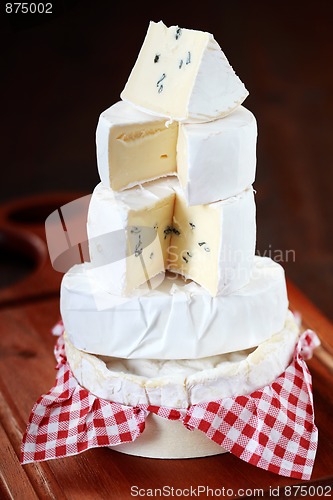 Image of stack of cheese