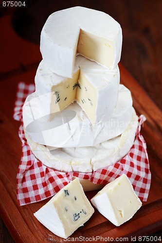 Image of stack of cheese