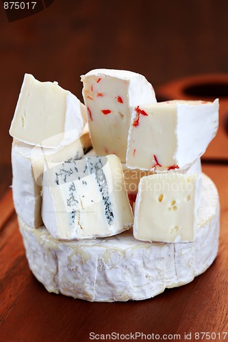 Image of stack of cheese