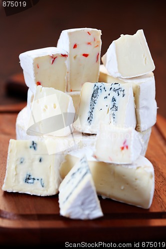 Image of stack of cheese