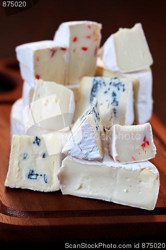 Image of stack of cheese