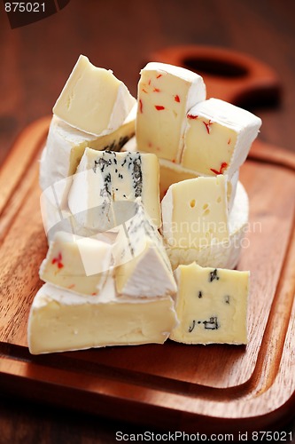 Image of stack of cheese