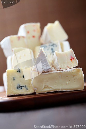 Image of stack of cheese
