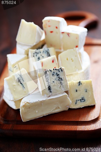 Image of stack of cheese