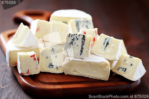 Image of stack of cheese