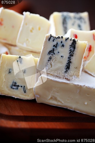 Image of stack of cheese