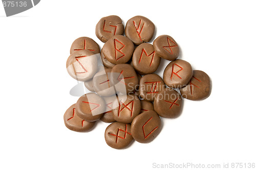 Image of antique germanic runes