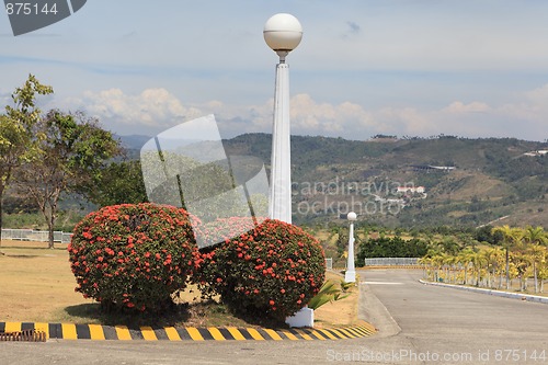 Image of Exotic park entrance