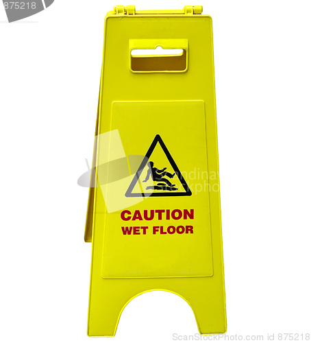Image of Wet Floor sign