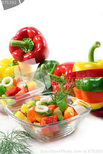 Image of Bell pepper salad