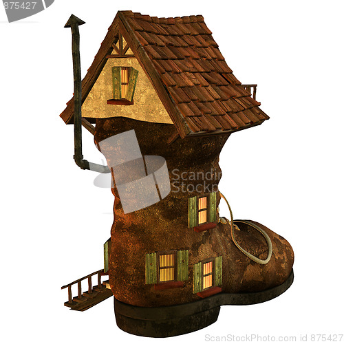 Image of Boot house - back