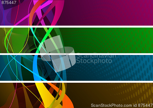 Image of Colourful banners