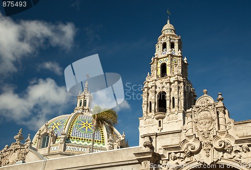 Image of The Tower and Dome at Balboa Park, San Diego