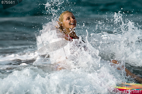 Image of Body-boarding fun