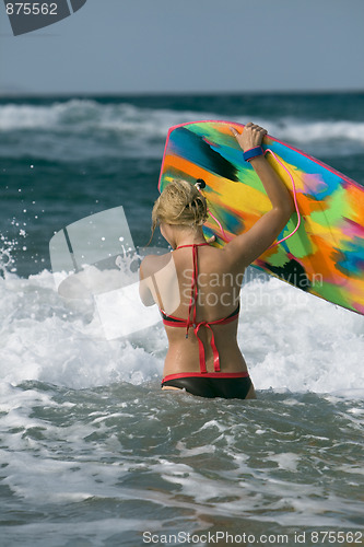 Image of Body-boarding fun