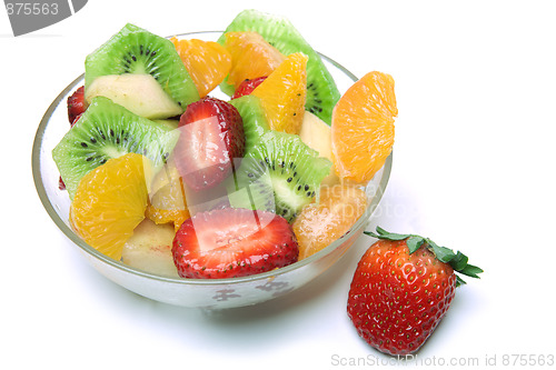 Image of Fresh Fruit Salad in the bowl