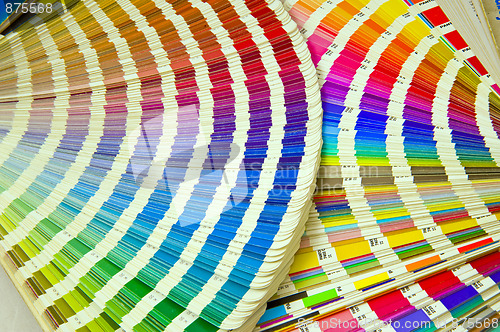 Image of Offset printing color guide 