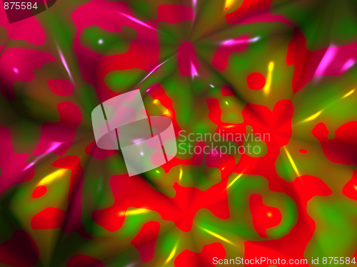 Image of 3D rendered abstract background