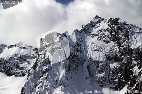 Image of Mountains in cloud