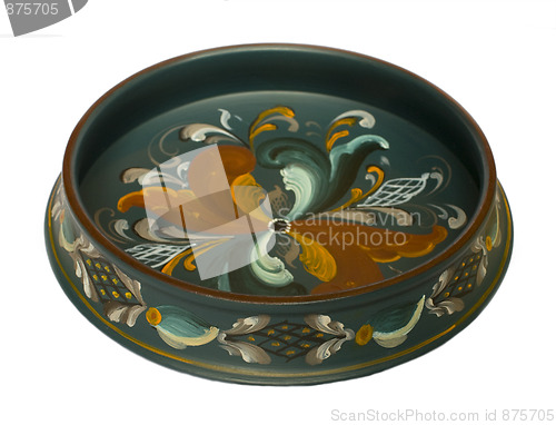 Image of Rose painted bowl