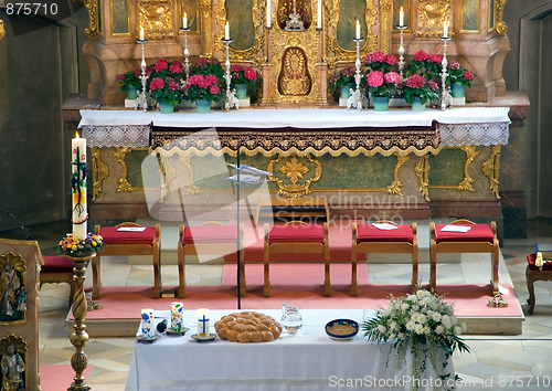 Image of bavarian church interior