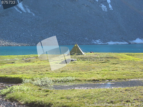 Image of Norwegian camp