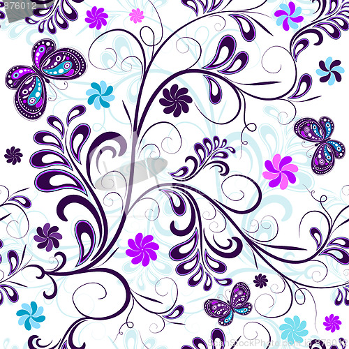 Image of Seamless floral pattern