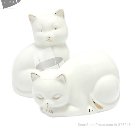 Image of Kitten figurines