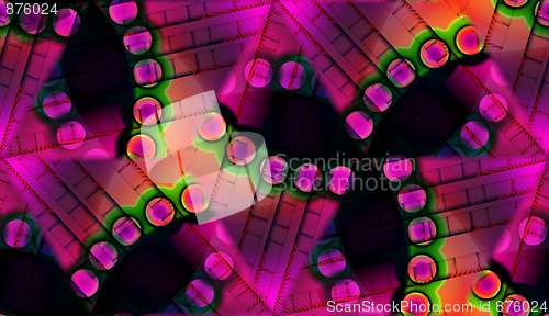 Image of Abstract Tile Pattern 