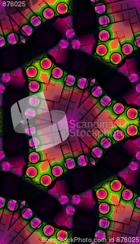 Image of Abstract Tile Pattern 