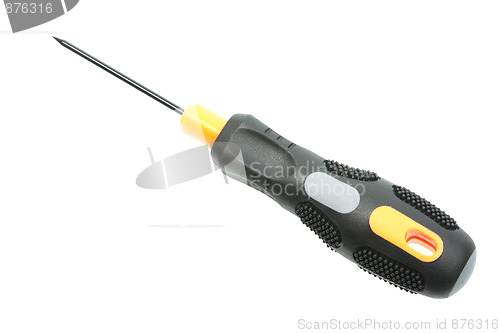 Image of Yellow-black screwdriver.