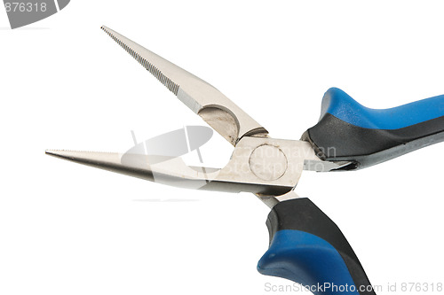 Image of Blue-black pliers. New condition.