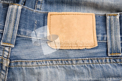 Image of denim label