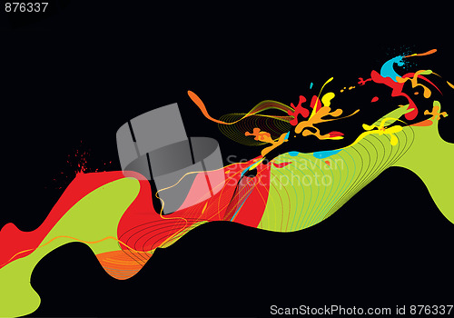 Image of abstract  background
