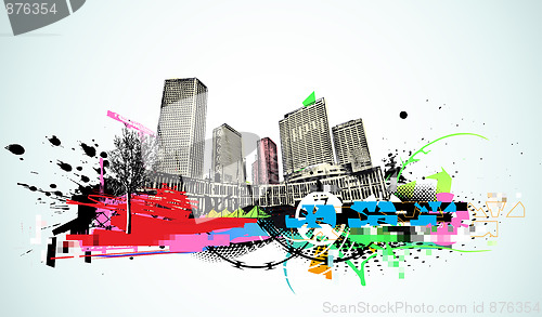 Image of  urban background 