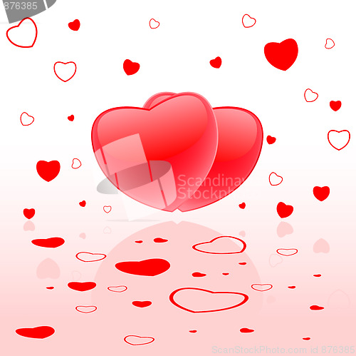 Image of Background with hearts