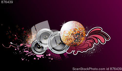 Image of abstract party Background 