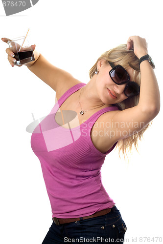 Image of sexy blonde