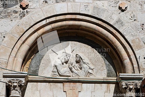 Image of Fourth Station, Via Dolorosa, Jerusalem