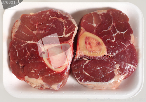 Image of Ossobuco on a meat tray