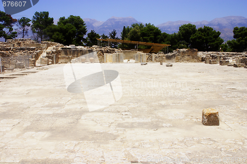 Image of Central courtyard Phaistos Crete